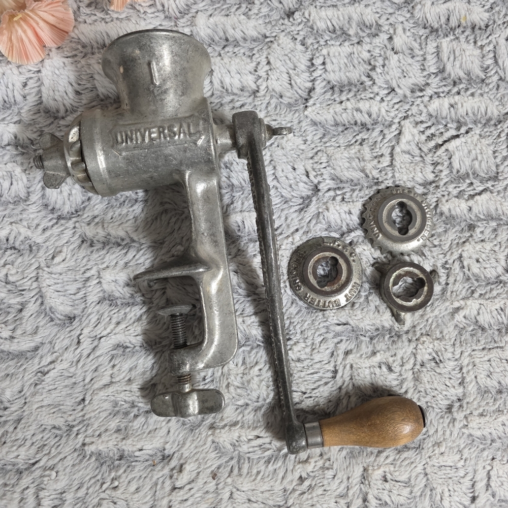 Vintage Universal Grinder L. F. & C. New Britain, CT for Meat Etc Cast Iron